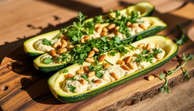 Keto Stuffed Zucchini Boats