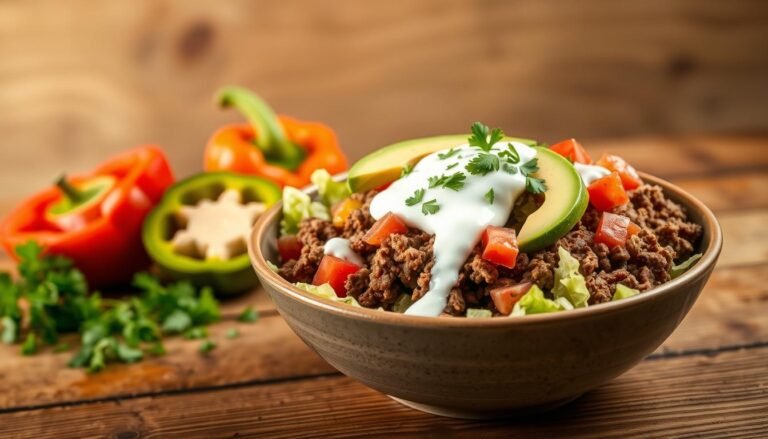 Keto Taco Beef Bowl