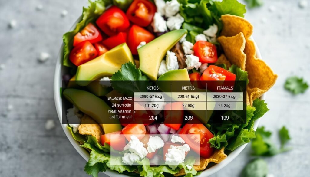 Keto Taco Salad Nutrition