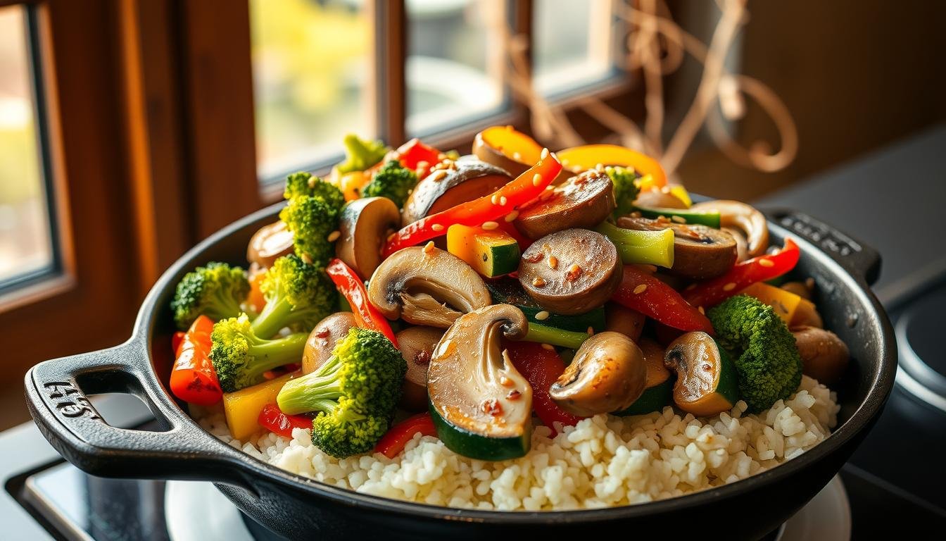 Keto Veggie Stir Fry