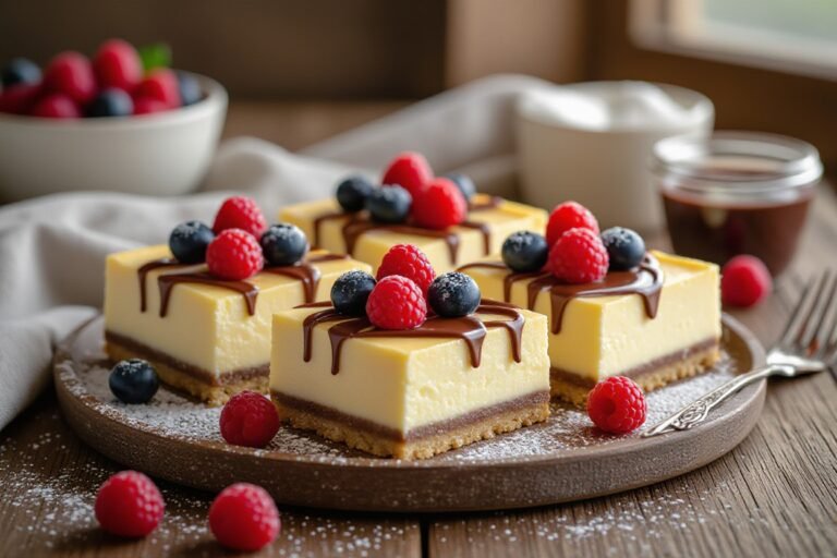 Keto Cheesecake Bars Sugar-Free!