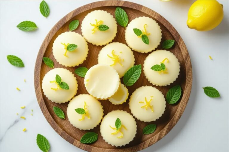 Keto Lemon Cheesecake Bites