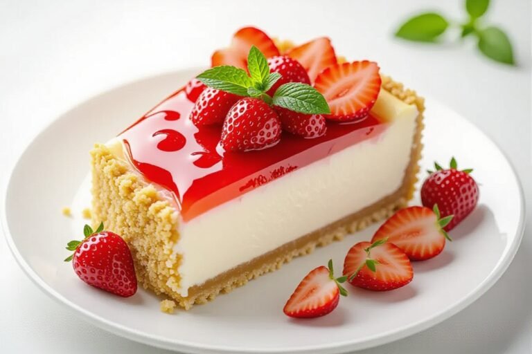 Keto Strawberry Cheesecake