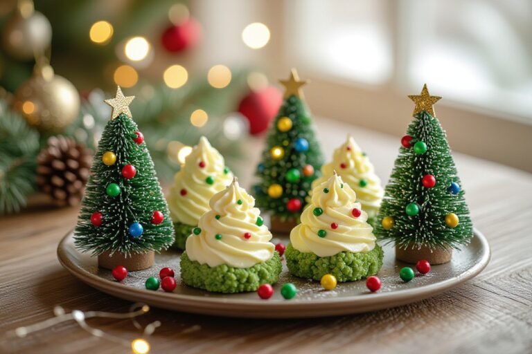 Spinach Artichoke Christmas Trees