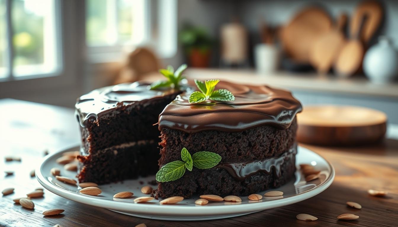 Almond Flour Chocolate Cake