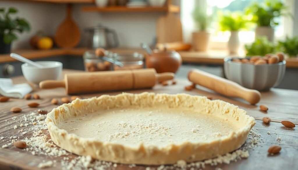 Almond Flour Crust for Keto Baking