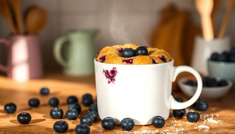 Blueberry Mug Cake
