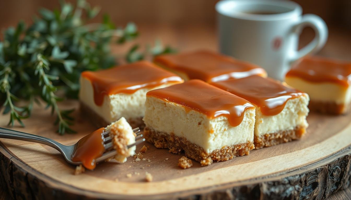 Caramel Cheesecake Bars