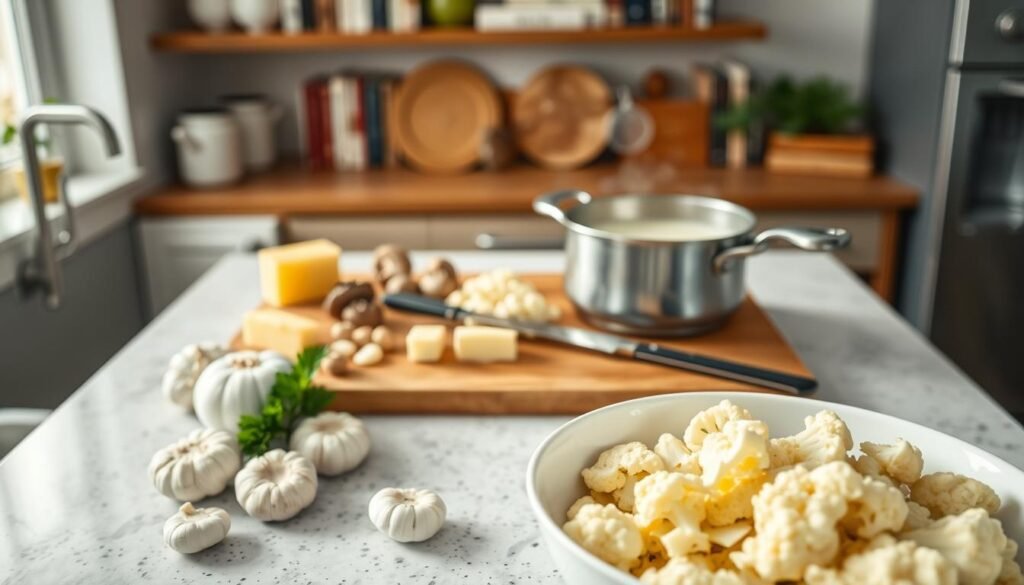 Cauliflower Alfredo Recipe Preparation