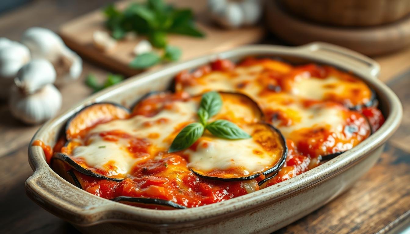 Cheesy Eggplant Casserole