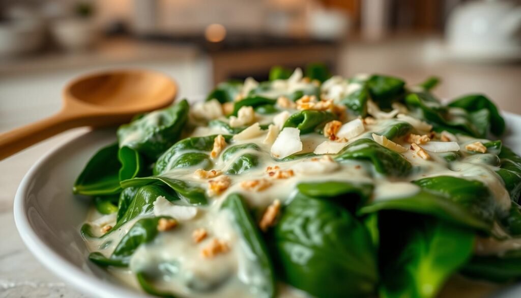 Easy Keto Recipe Coconut Creamed Spinach Easy Keto Recipe Coconut Creamed Spinach