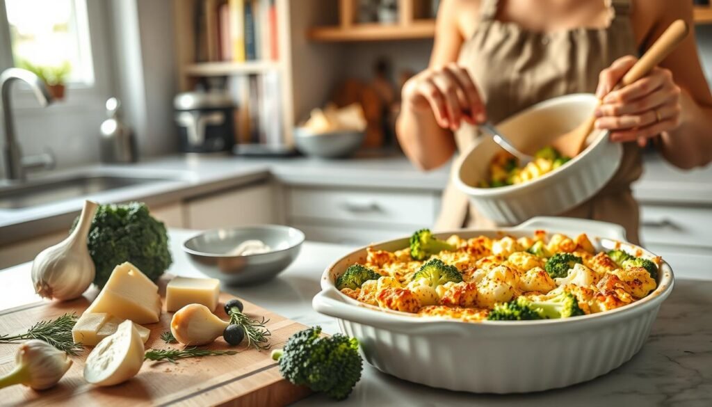 Keto Cauliflower Broccoli Gratin Cooking Tips