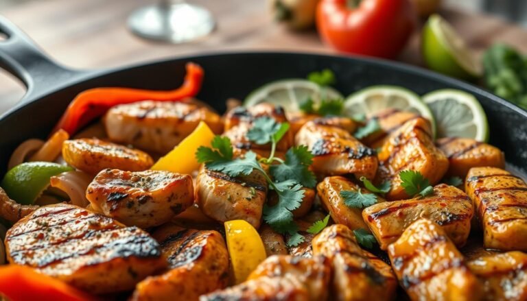 Keto Chicken Fajita Skillet