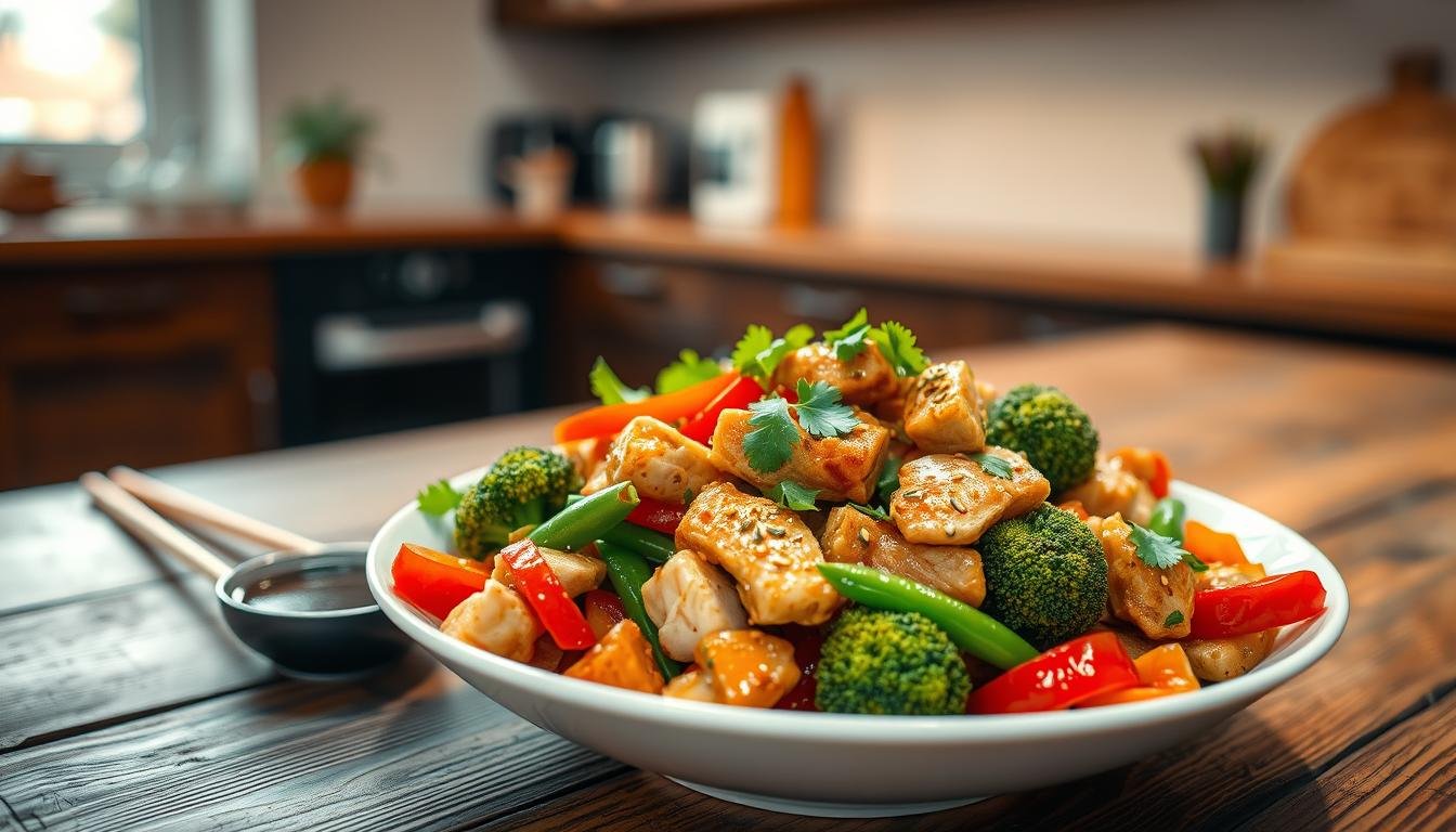 Keto Chicken Stir Fry