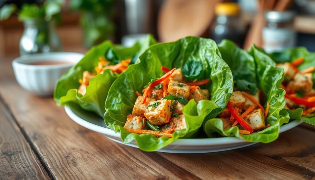 Keto Friendly Tofu Lettuce Wrap Nutrition