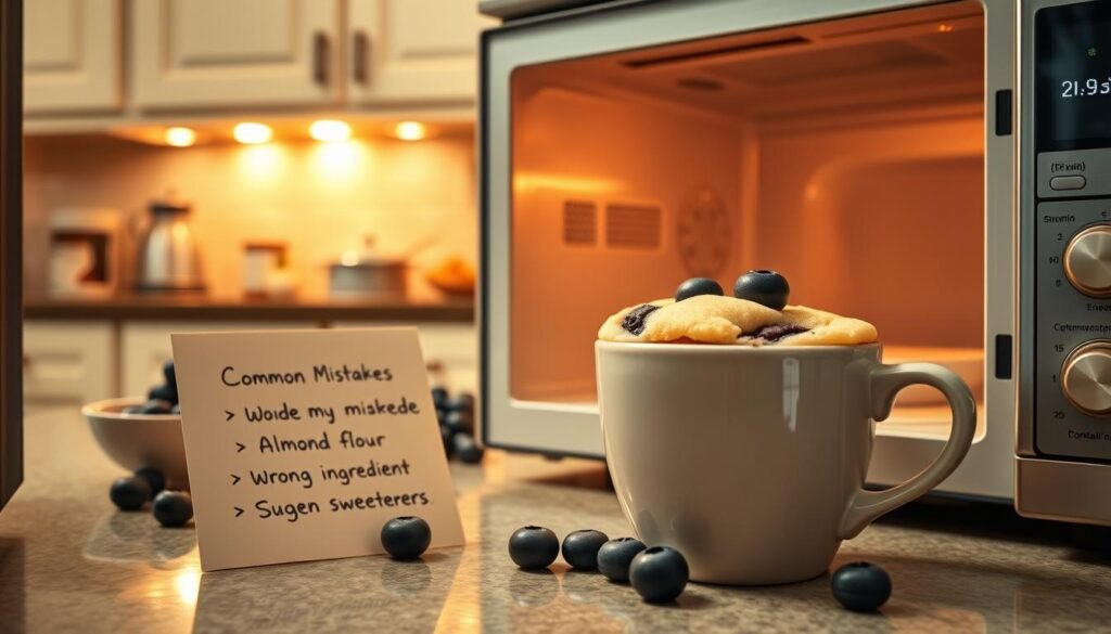 Keto Microwave Mug Cake Troubleshooting