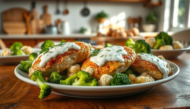 Keto Ranch Chicken Bake