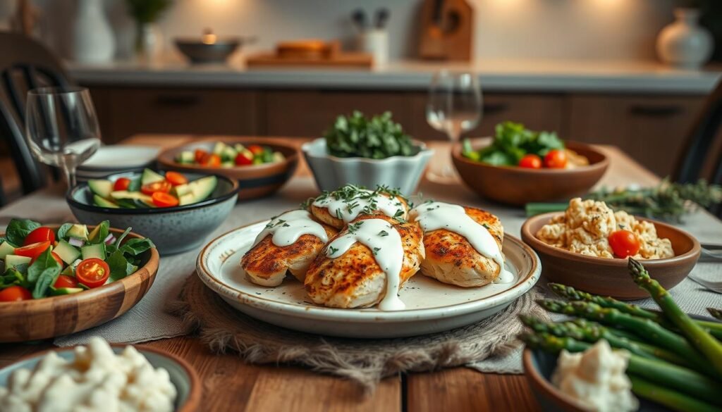 Keto Ranch Chicken Bake Side Dishes