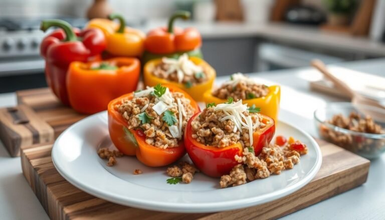 Keto Stuffed Bell Peppers