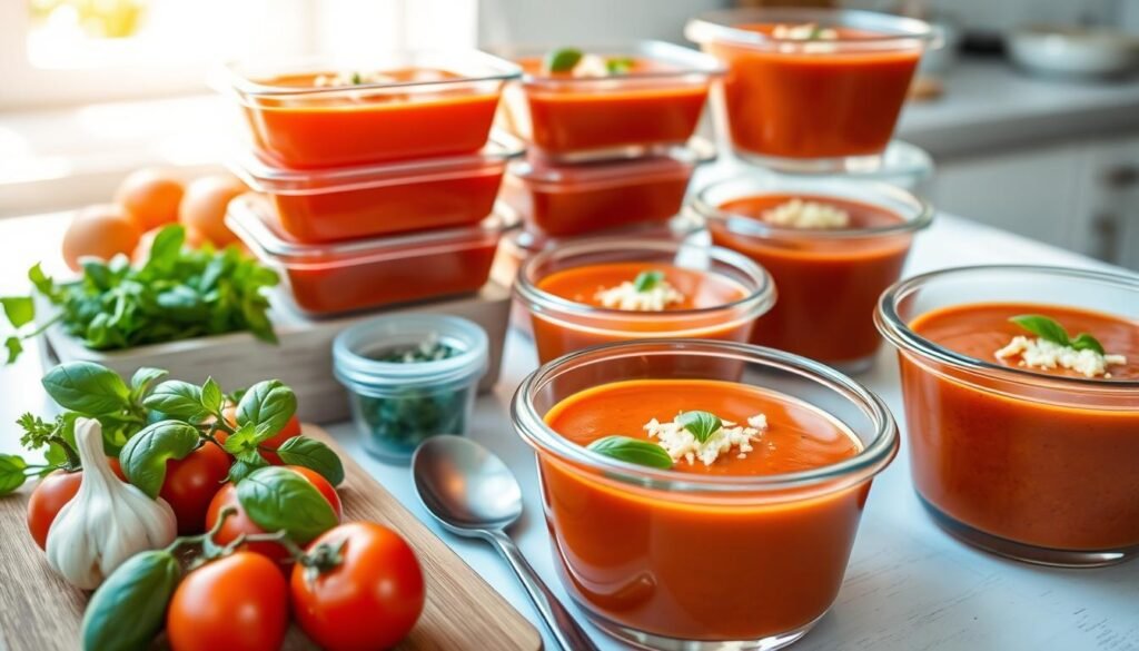 Keto Tomato Soup Meal Prep
