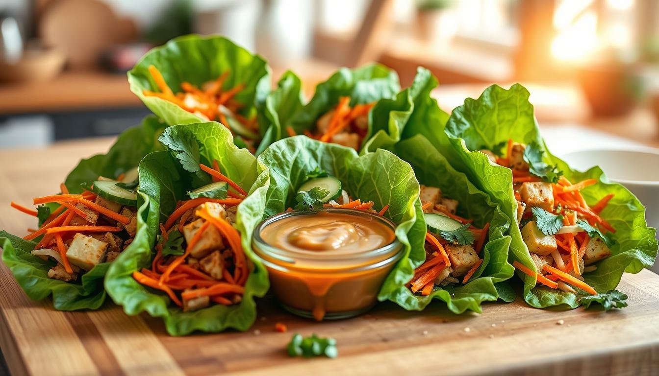 Tofu Lettuce Wraps