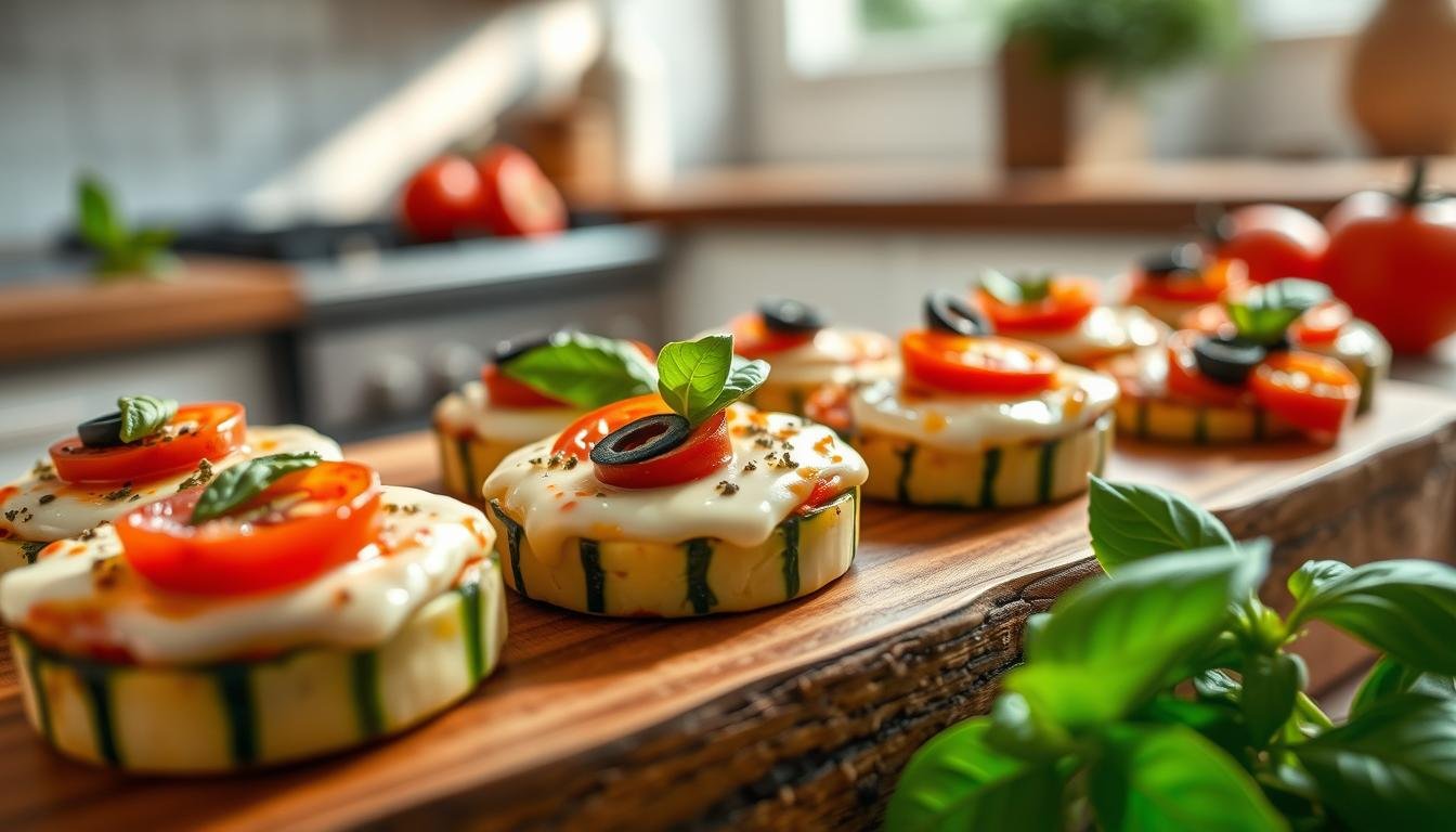 Zucchini Pizza Bites