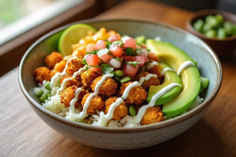 Keto Vegetarian Taco Bowl