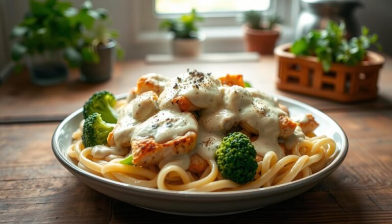 Chicken And Broccoli Alfredo