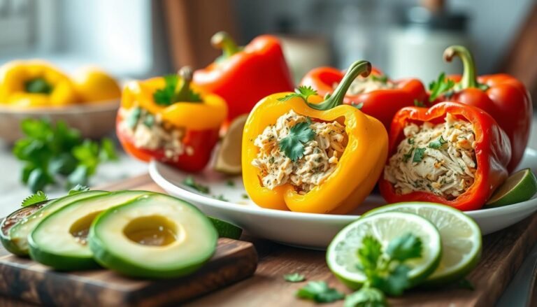 Chicken Stuffed Peppers