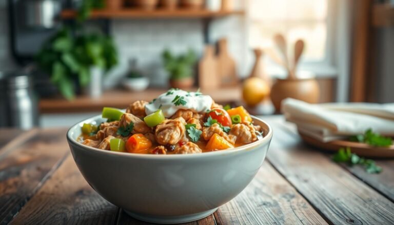 Cream Cheese Chicken Chili