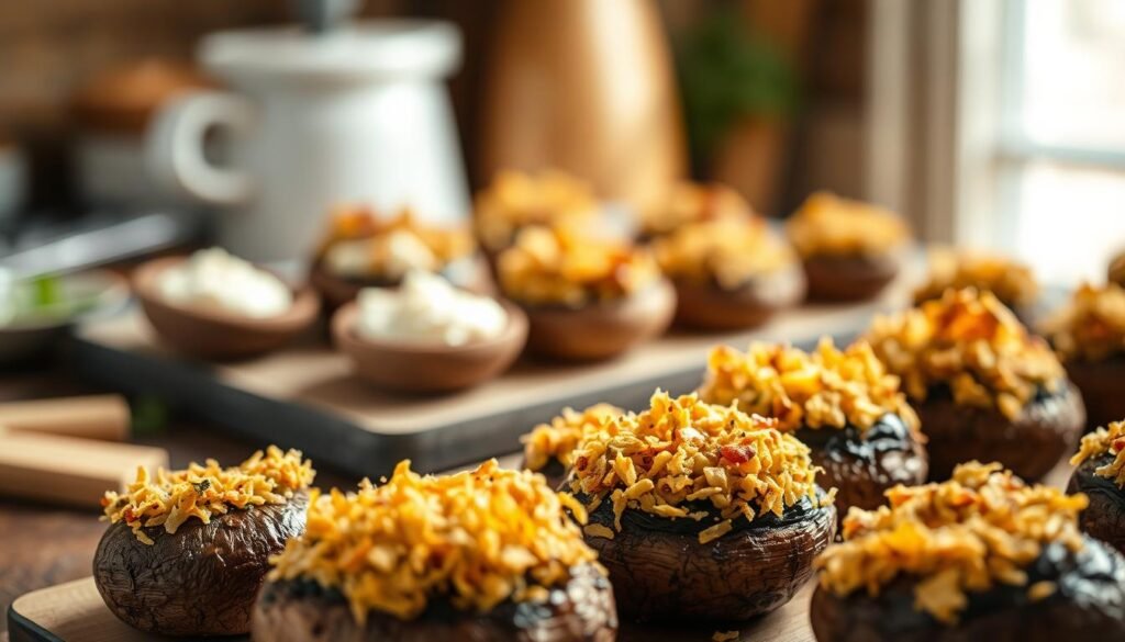 Crispy Topped Mushrooms Texture Guide Crispy Topped Mushrooms Texture Guide