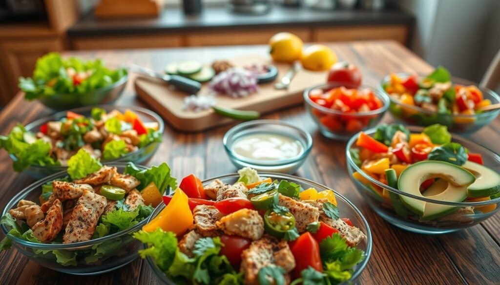 Customized Keto Fajita Salad Variations