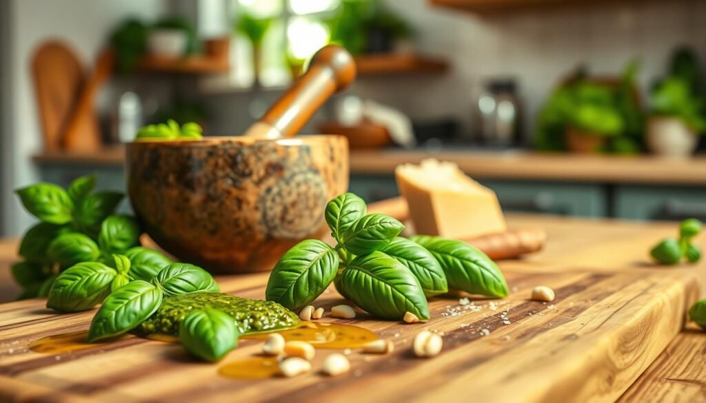 Homemade Basil Pesto Recipe