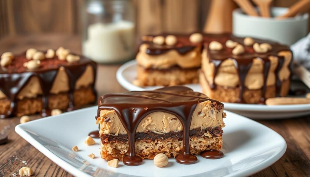 Keto Chocolate Peanut Butter Dessert