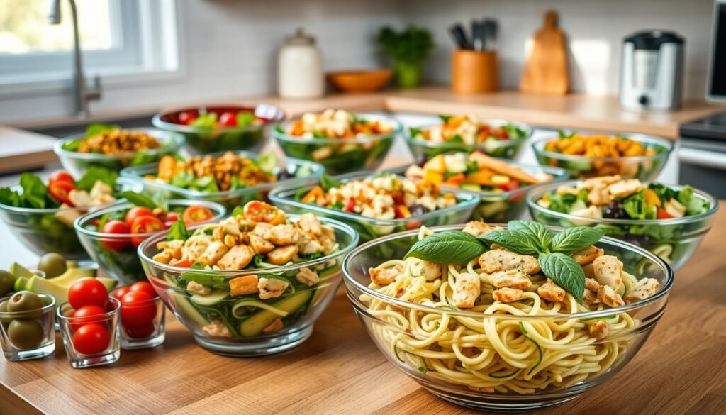 Keto Meal Prep Salad Variations