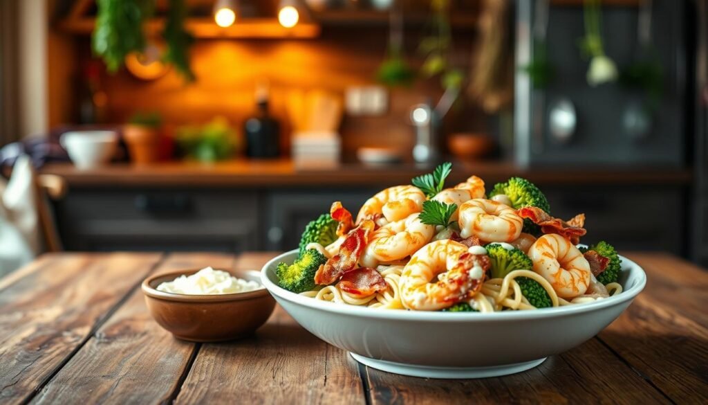 Keto Protein Options for Alfredo Bowl