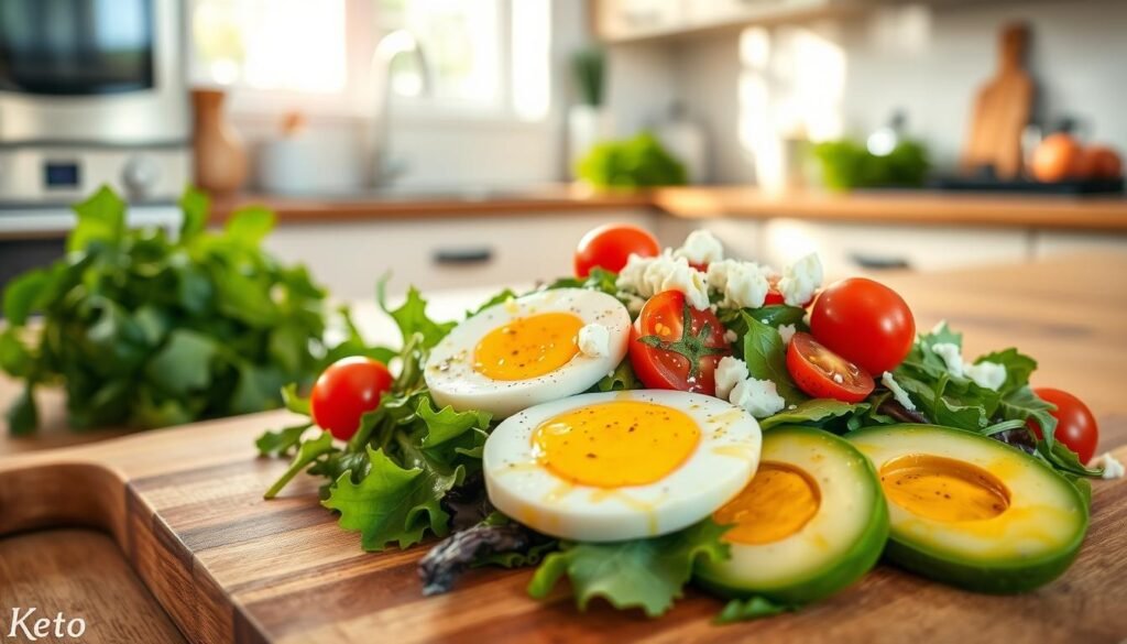 Keto salad recipes with egg and avocado