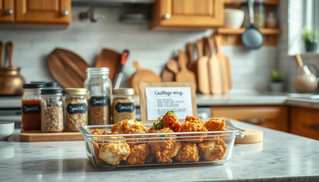 Leftover Cauliflower Wings Storage Tips