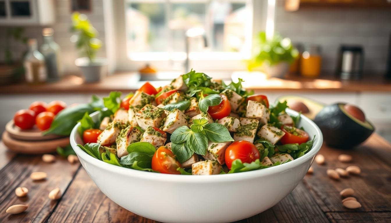 Pesto Chicken Salad