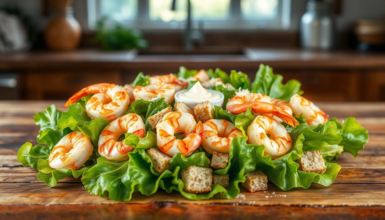Shrimp Caesar Salad