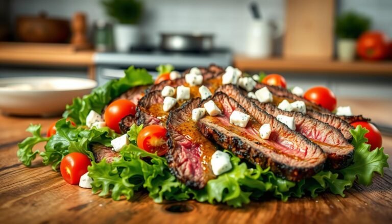 Steak And Blue Cheese Salad
