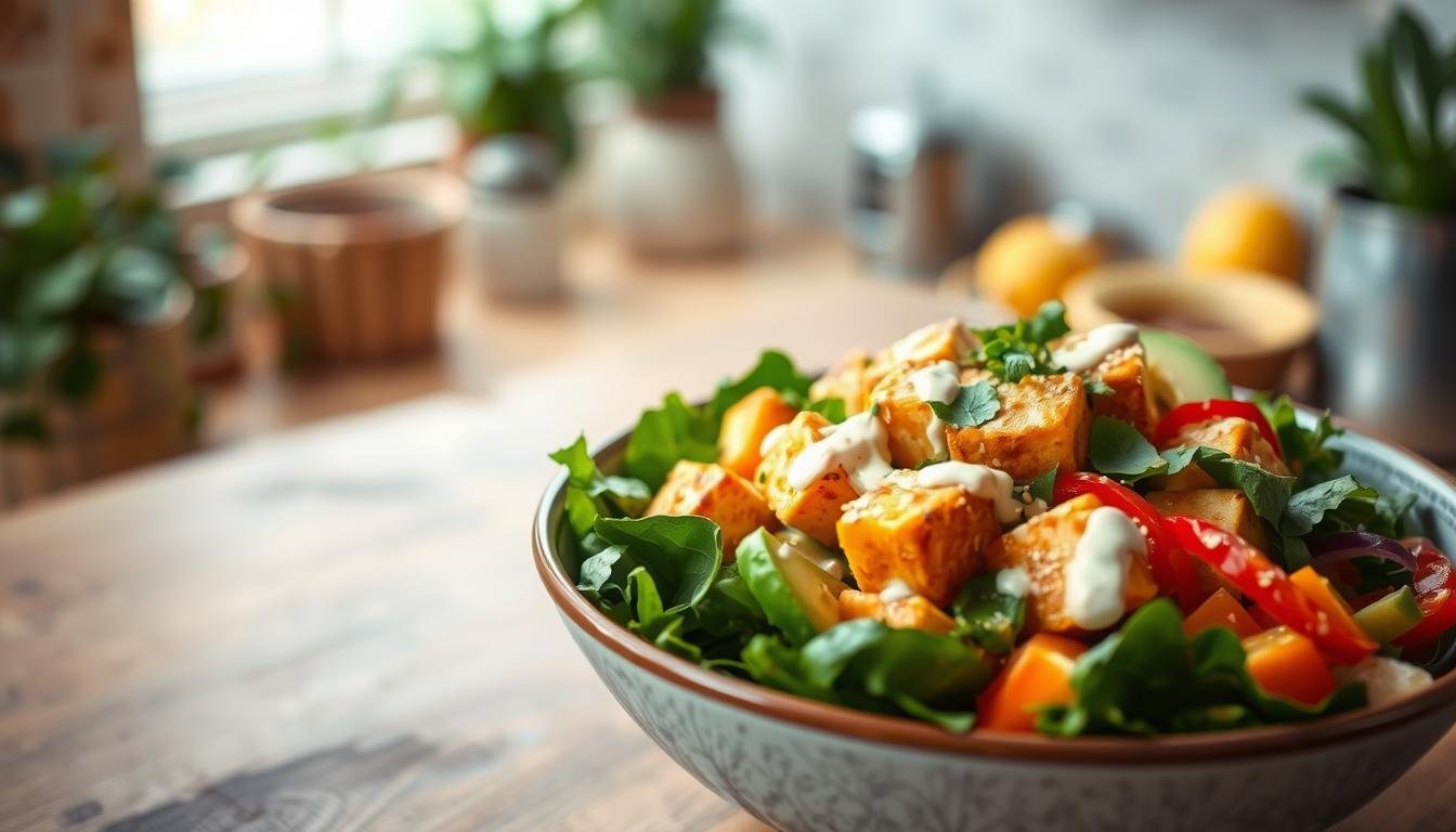 Tofu Veggie Bowl