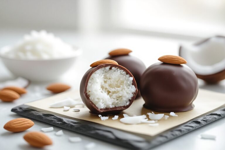 Keto Almond Joy Fat Bombs