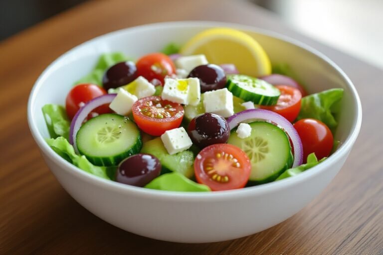 Keto Greek Salad Bowl