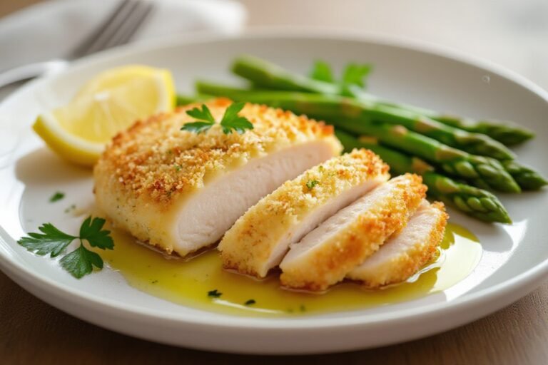 Keto Parmesan Crusted Chicken